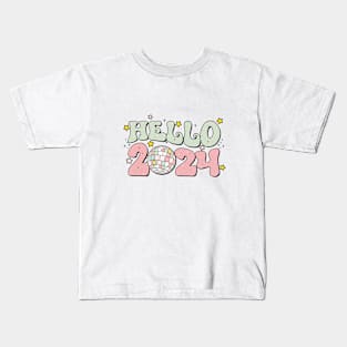 Hello 2024 Kids T-Shirt